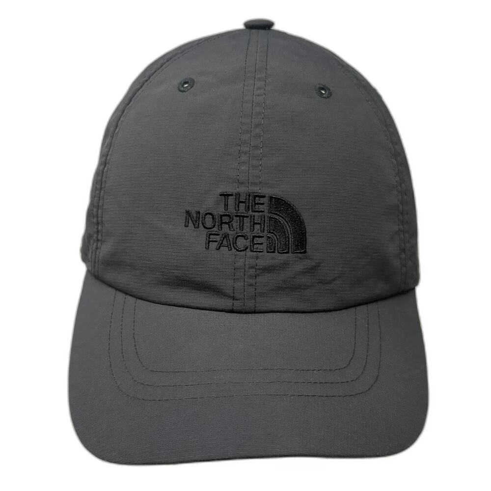 The North Face Baseball Cap Gray One Size Slideback Performance Outdoor Logo Hat